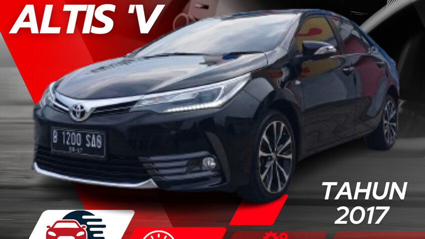 Toyota Corolla Altis V 1.8 At 2017 Bensin