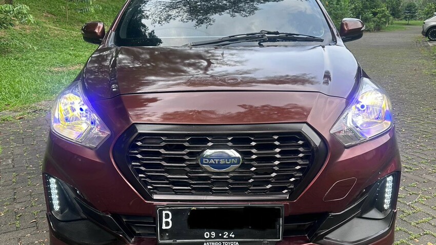 Jual Datsun Go Panca + plus 2019 barter murah modif irit mbl tt motor