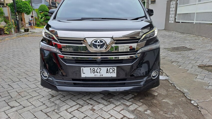 DP 75 JT TOYOTA VELLFIRE 2.5 G MATIC / AT 2017 #vellfire 2017