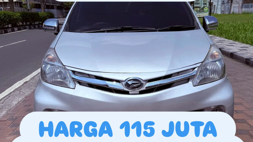 DAIHATSU XENIA 1.3 R DLX MT 2012 DP 8 JUTA