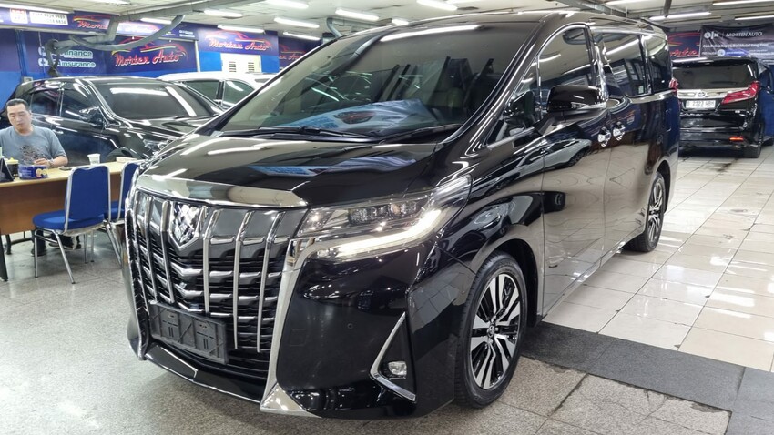 Dp 30 jt KM 37rb Toyota Alphard G Atpm 2.5 at  2018 Bensin