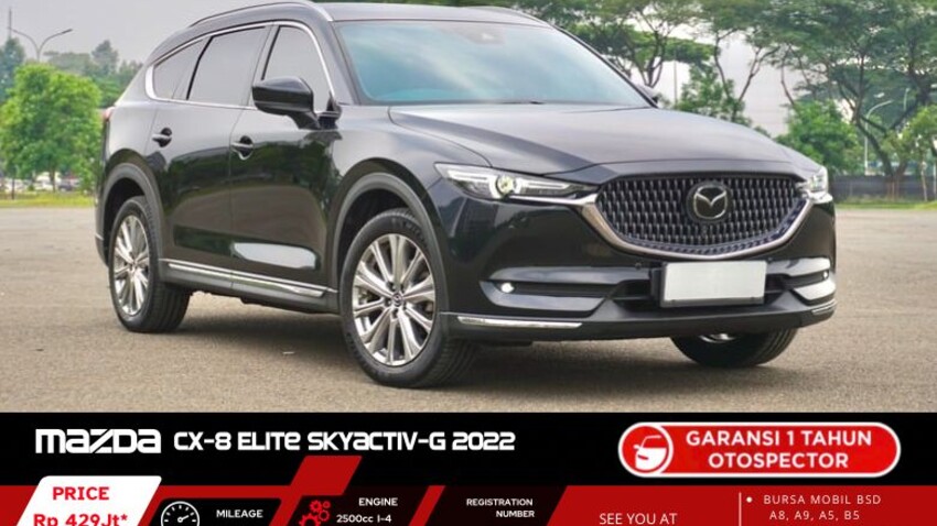 Mazda CX-8 Elite 
2.5L Facelift 2022
