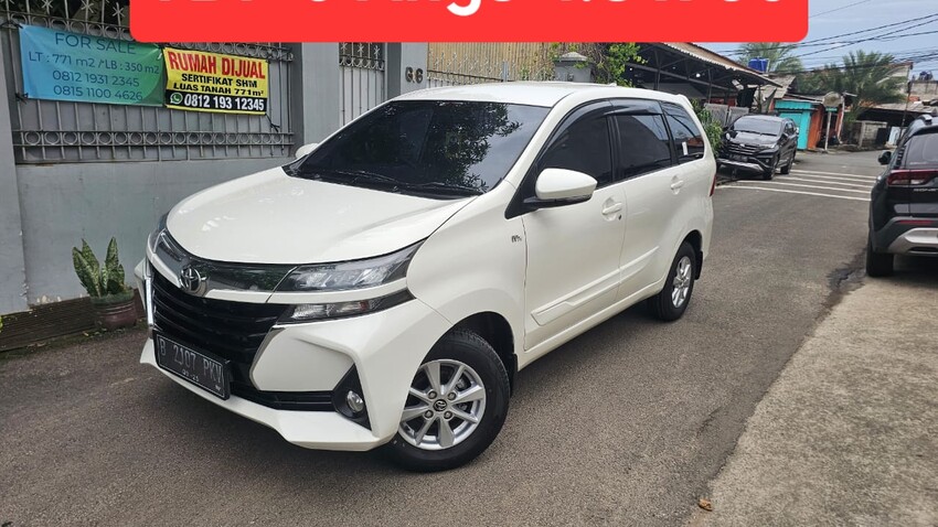 TDP 0 Angs Termurah Grand Avanza G 2020 Automatic Putih LowKm Like New