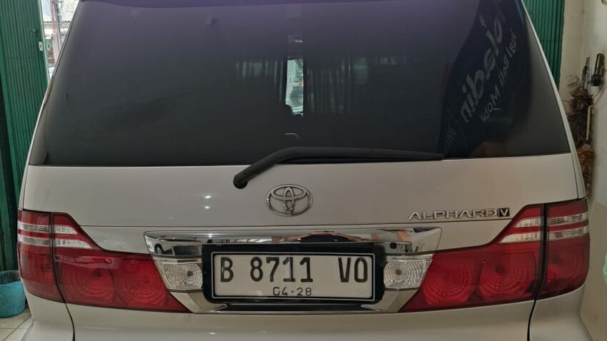 Toyota Alphard 2008 Bensin