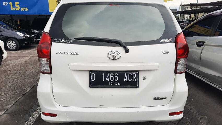 Toyota Avanza 2014 Bensin