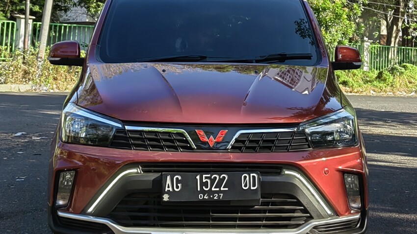 TDP30jt Wuling Confero S 1.5L Lux+ Manual 2021 Merah Kredit Murah