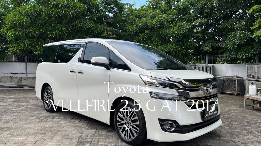 Toyota VELLFIRE 2.5 G AT 2017, Istimewa odo 6rb