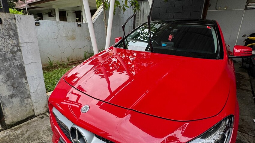 Mercedes-Benz CLA200 2018 Merah (Rare)