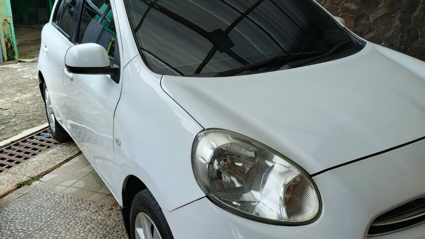 Nissan March 2011 Bensin  1.2 M/T plat BE kodya Balam BPKB tangan 1