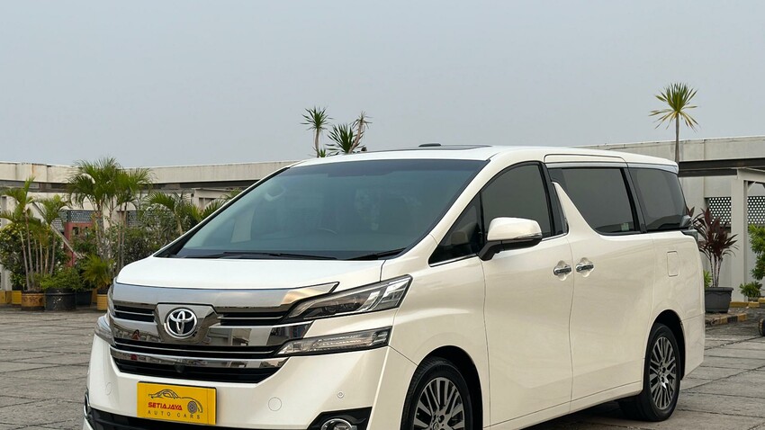 [MURAH]TOYOTA VELLFIRE 2.5 G AT 2016