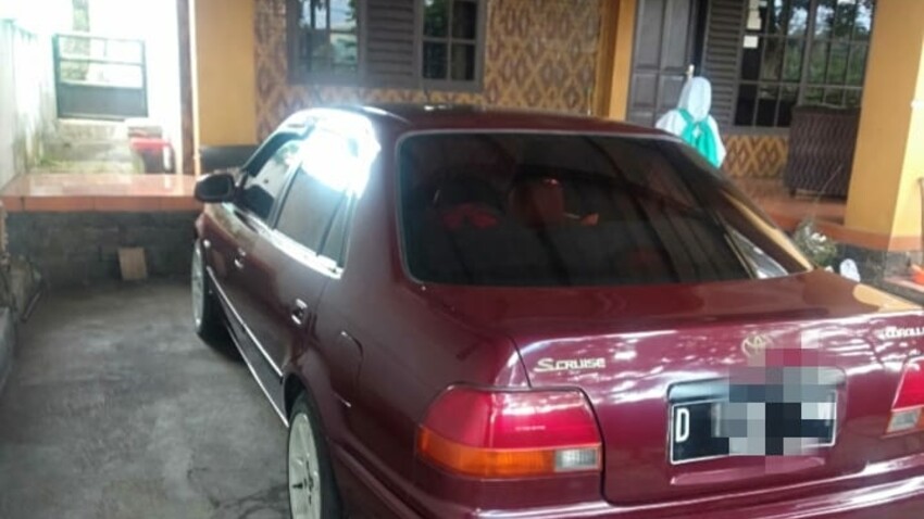 Jual mobil kesayangan Toyota Corolla 1997 Bensin