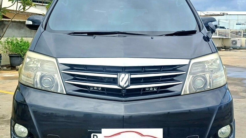 Toyota Alphard ASG Tahun 2008 Automatic Hitam