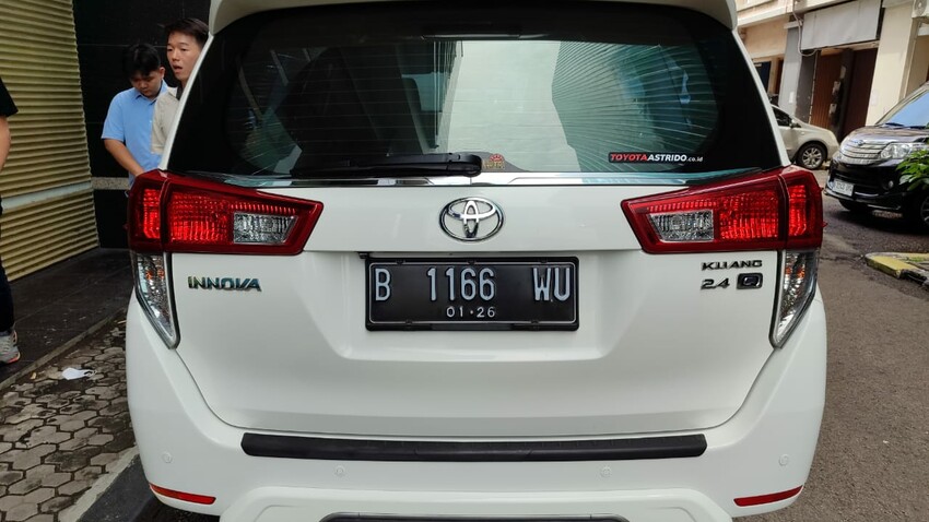 Innova Q Lux Dsl AT 2017 TDP35 Kijang Inova Diesel Solar Matic 2016