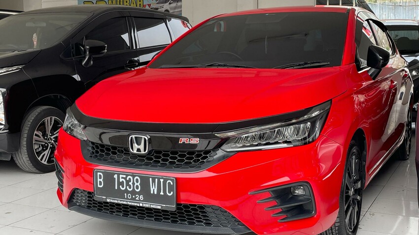 Honda City RS 1.5 Hatchback 2021 Warna Merah