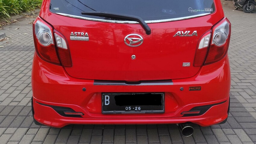 Daihatsu Ayla X Elegant manual tahun 2016 TDP 5 Juta