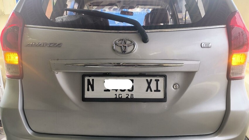 Toyota Avanza 2012 Bensin