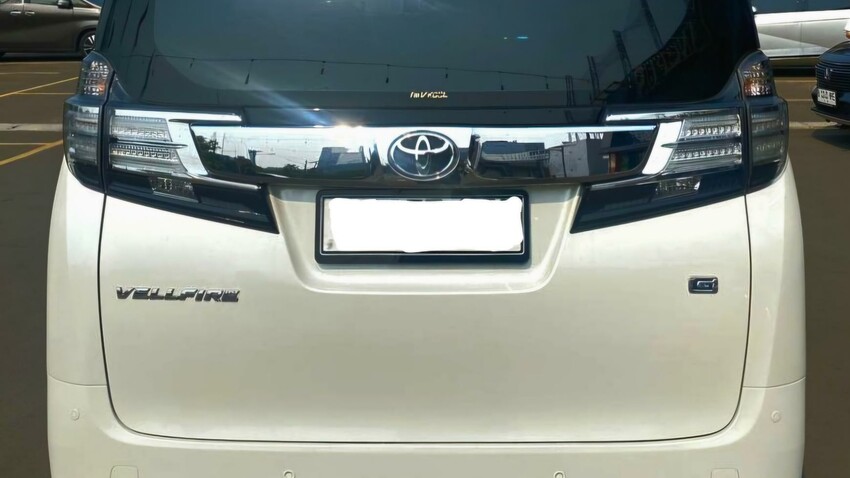 Toyota Vellfire 2016 Bensin