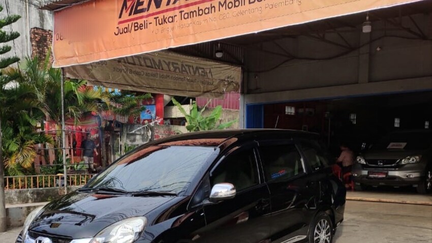 Honda Mobilio Prestige CVT Automatic Hitam Tahun 2015 Baru Bagus Murah