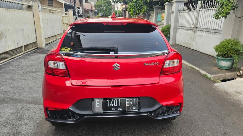 TDP 0 Angs Termurah Baleno 2019 Automatic Merah Low Km Seperti Baru