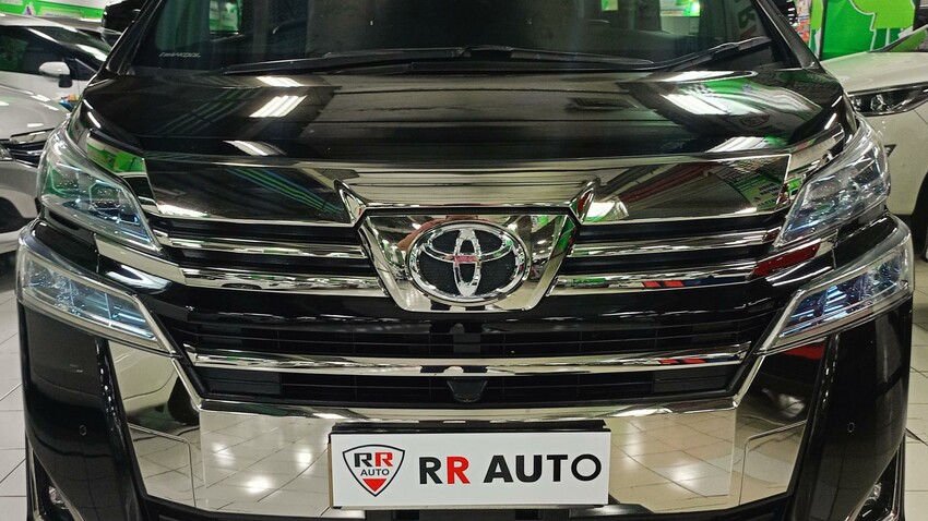 Toyota Vellfire G ATPM 2.5 2019 Hitam Matic / AT ISTIMEWA BOSS !!