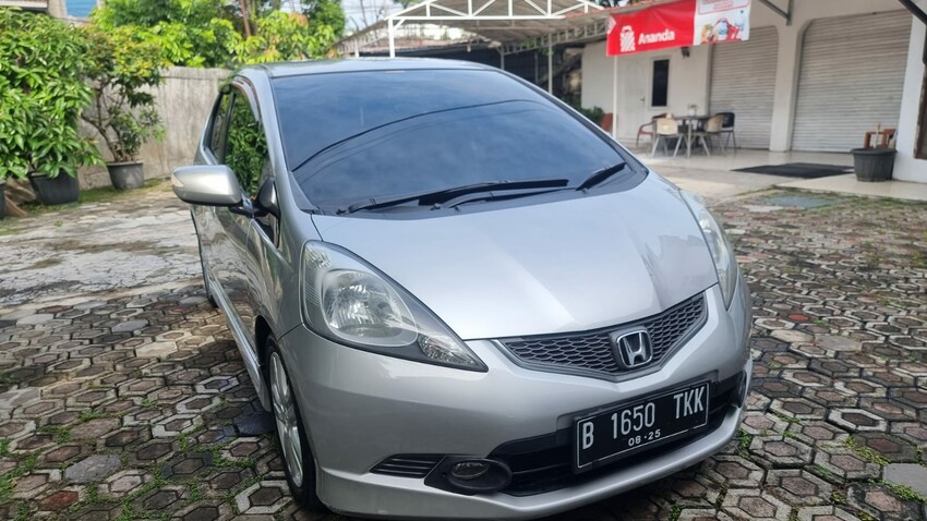 HONDA JAZZ RS'2010 MANUAL KM116rb STNK08-2025 SILVER CASH